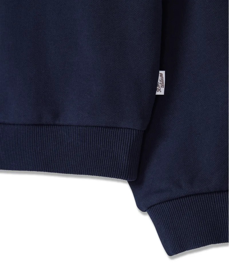 RM Williams Buck Easy Crew Jumper Navy-6